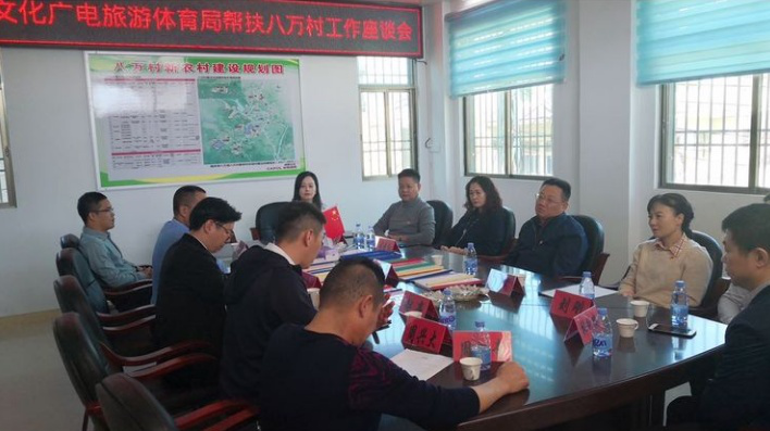 深圳市文化广电旅游体育局领导率文艺演出团队到陆丰市八万村慰问演出